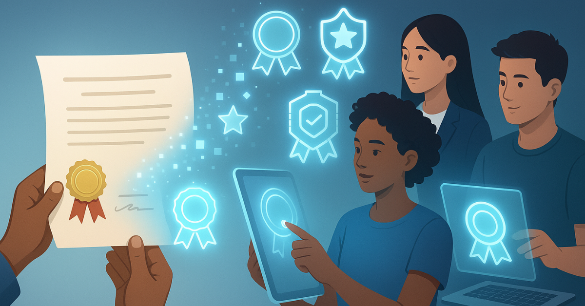 From Degrees to Digital Badges: Rethinking Education Trust