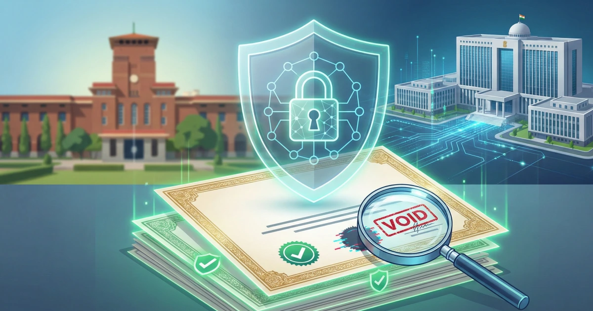 Fake Degree Verification Risk in India: Credential Verification for Employers & Institutions