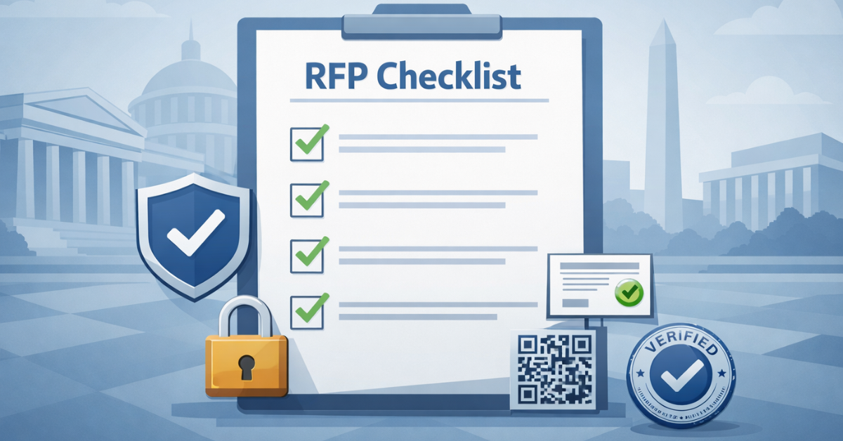 RFP Checklist: Credential Verification Solutions for US Government Procurement