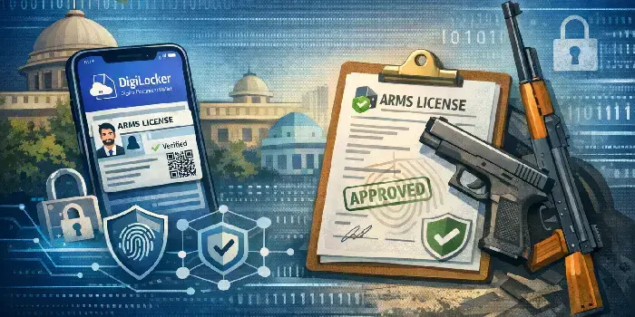 Secure Arms Licensing: Leveraging Verifiable Credentials and DigiLocker for National Compliance