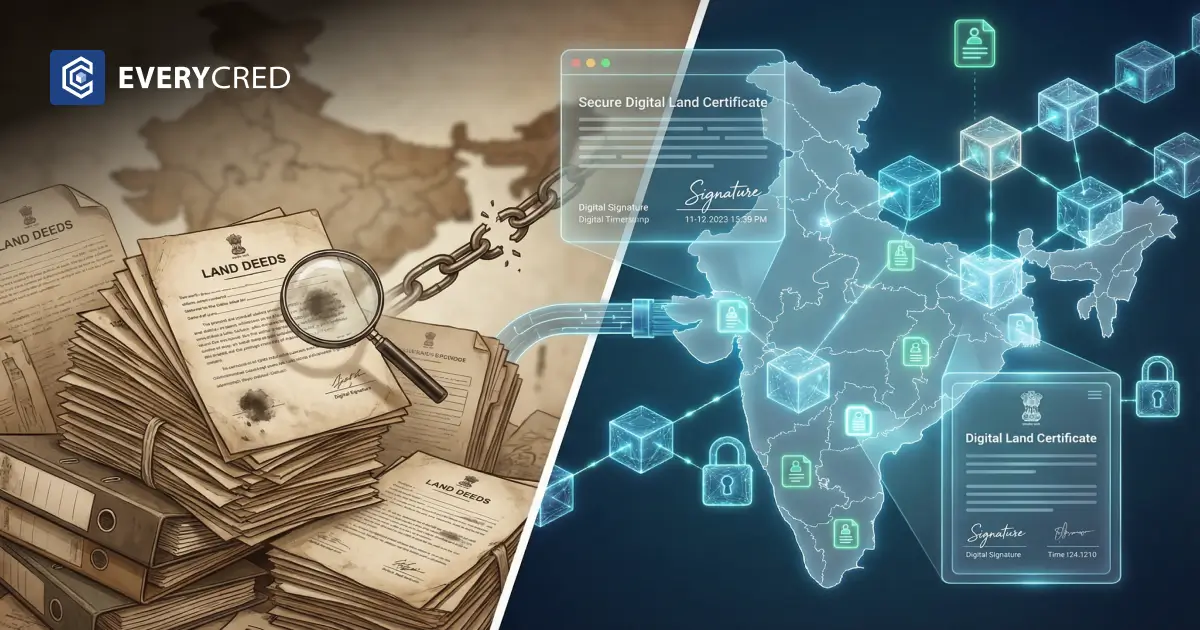 How Blockchain Credentials Can Fix India’s Land Record Crisis