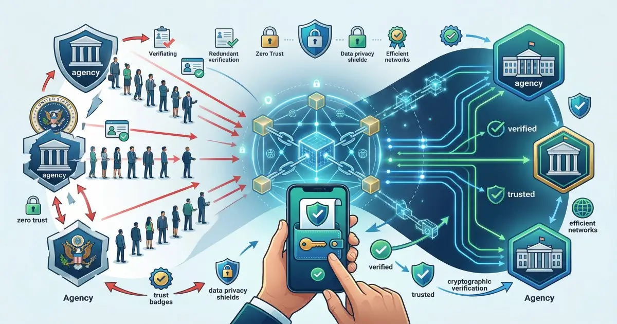 How Blockchain Identity Solutions Close the Cross-Agency Verification Gap