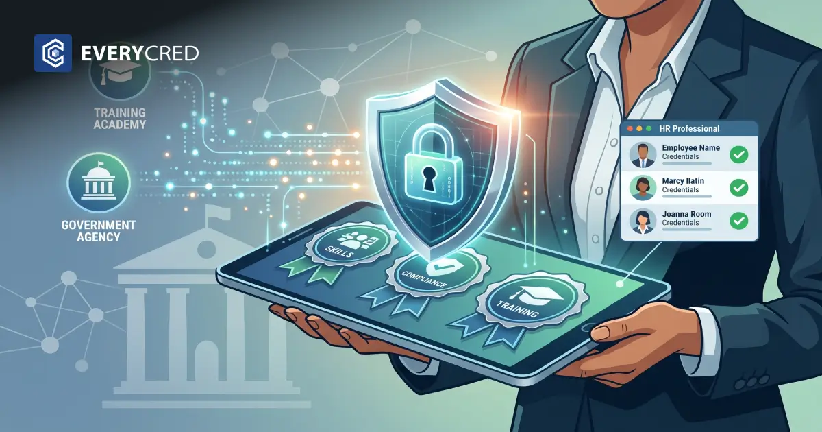 Verifiable Credentials for Government Training and Certification Programs