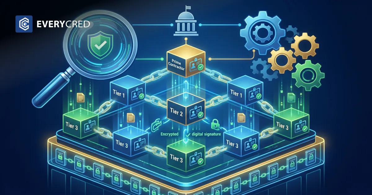 Credentials Verification for Federal Subcontractor Risk