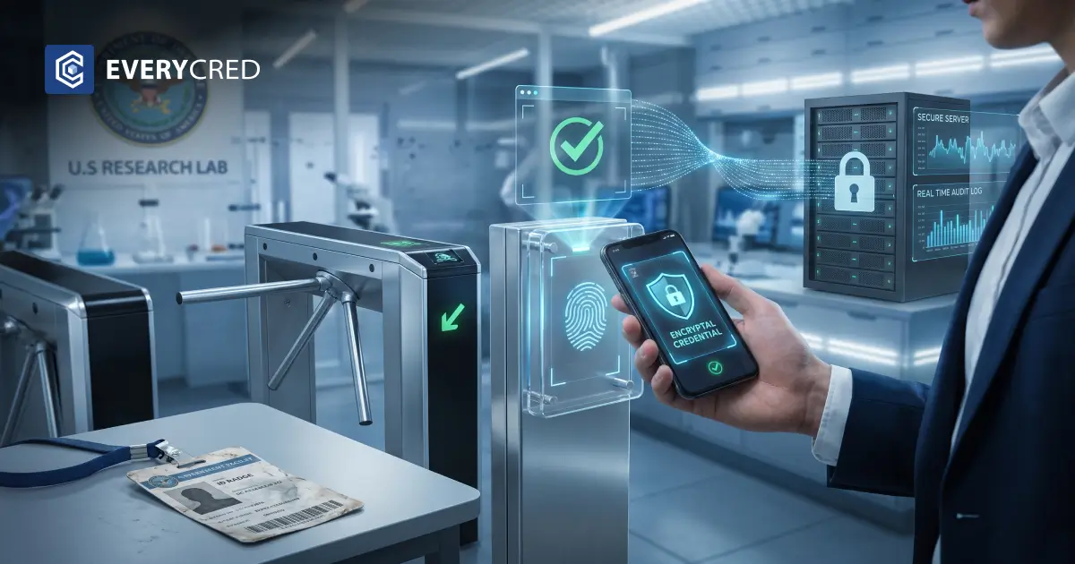 Digital Credential Software for Cleared-Personnel Access