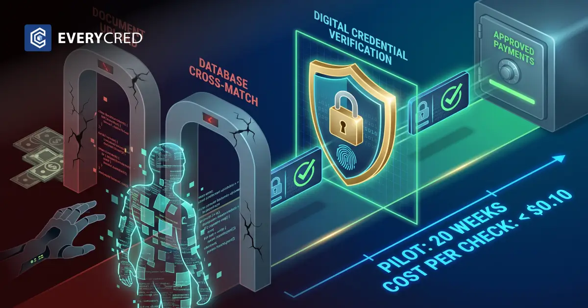 How Digital Credentials Stop Synthetic UI Fraud